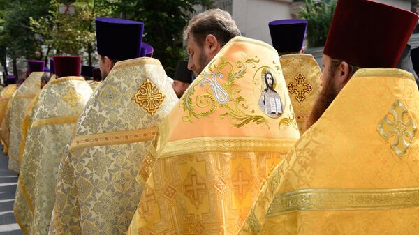 Clérigos del Patriarcado de Moscú - Sputnik Mundo