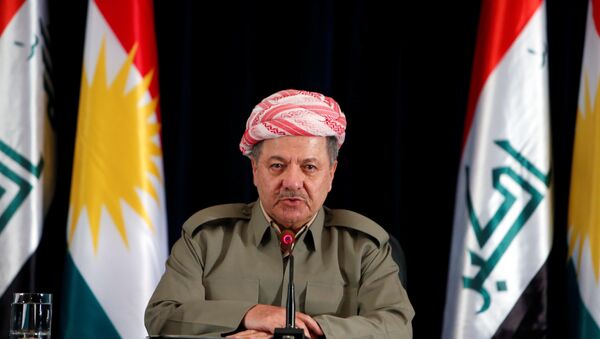 Masud Barzani, presidente del Kurdistán iraquí - Sputnik Mundo