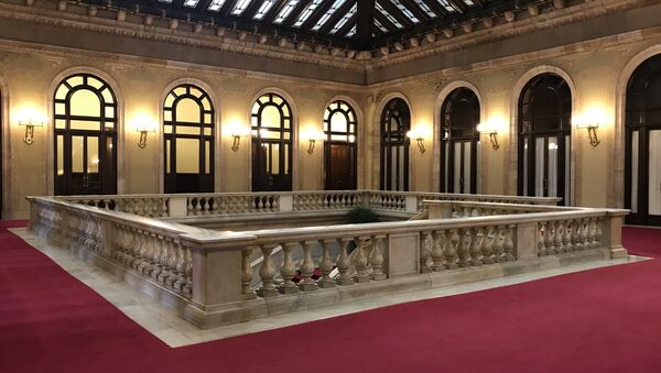 El interior del Parlamento catalán - Sputnik Mundo