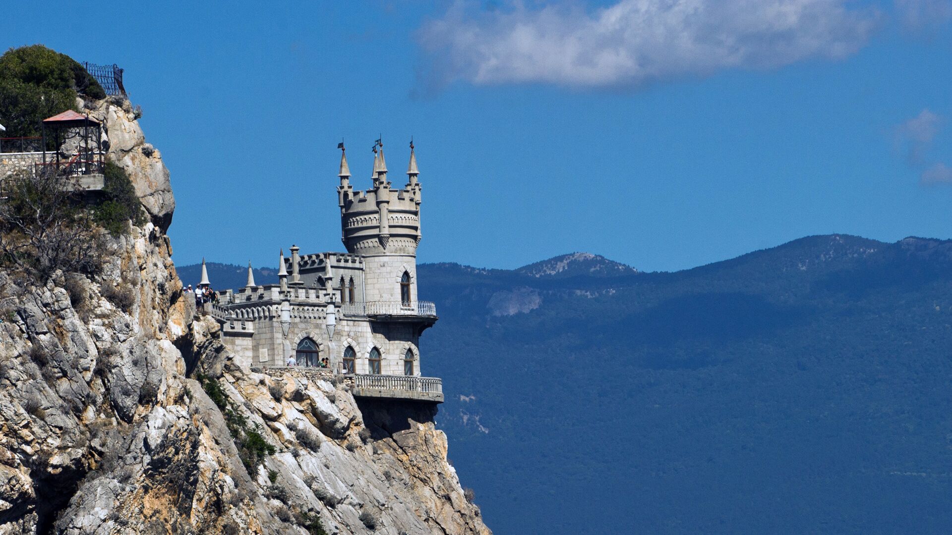 El castillo Nido de golondrina en Crimea (archivo) - Sputnik Mundo, 1920, 20.04.2023