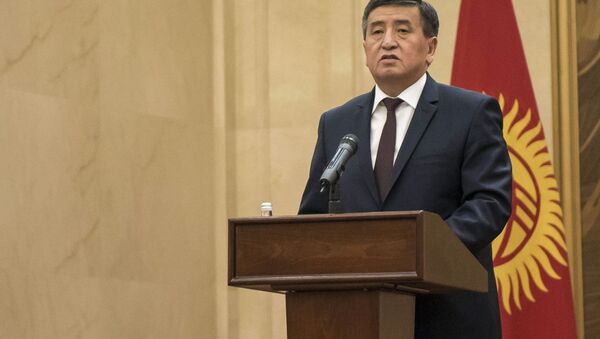 Sooronbái Zheenbékov, el nuevo presidente de Kirguistán - Sputnik Mundo