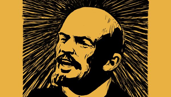 Arte sobre la colección Arsenal Lenin, de la editorial brasileña Boitempo - Sputnik Mundo