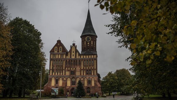 La catedral de la isla de Kant, en Kaliningrado - Sputnik Mundo