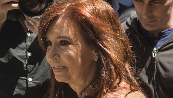 Cristina Fernández de Kirchner, candidata a senadora y expresidenta argentina - Sputnik Mundo