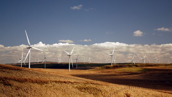 La planta eólica de Whitelee Wind, en Escocia - Sputnik Mundo