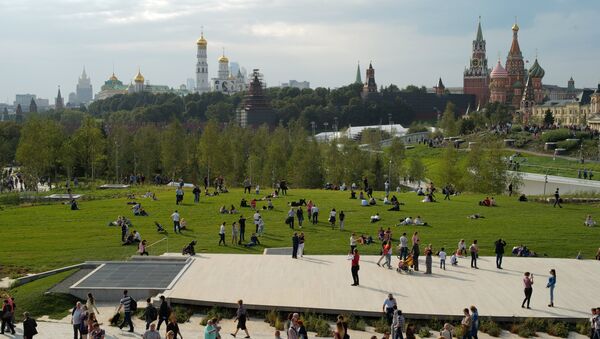 Parque Zariadie en el centro de Moscú - Sputnik Mundo