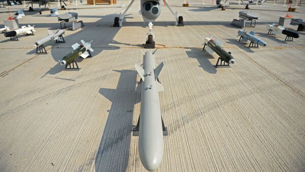 Un dron Wing Loong-2, otra copia china del MQ-9 Predator estadounidense (imagen ilustrativa) - Sputnik Mundo
