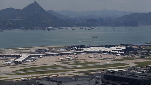 Aeropuerto internacional de Hong Kong (archivo) - Sputnik Mundo