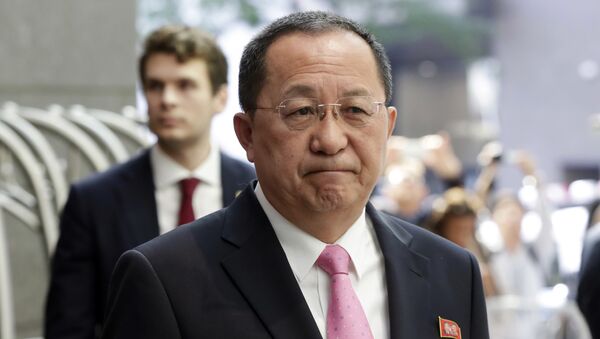 Ri Yong-ho, ministro de Asuntos Exteriores de Corea del Norte - Sputnik Mundo