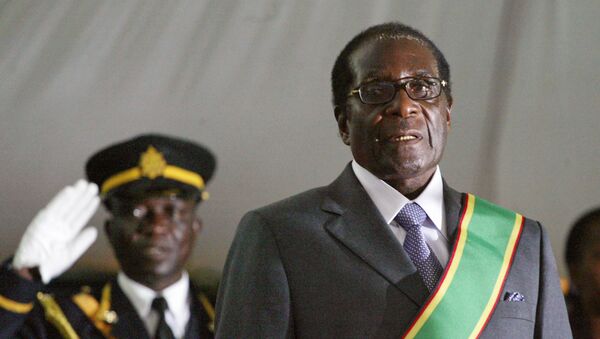 Robert Mugabe, el presidente de Zimbabue - Sputnik Mundo