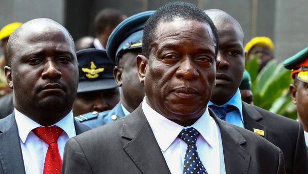 Emmerson Mnangagwa, exvicepresidente de Zimbabue - Sputnik Mundo