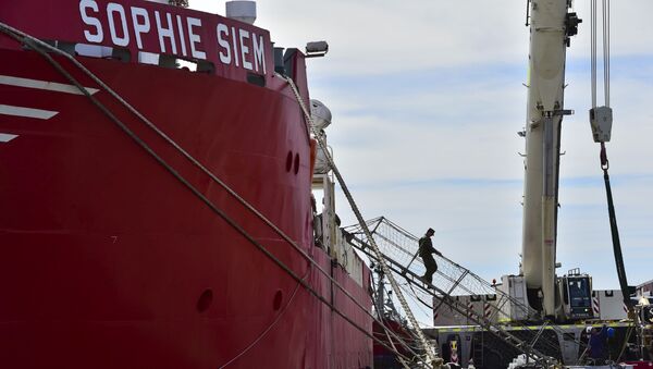 El buque noruego Sophie Siem - Sputnik Mundo