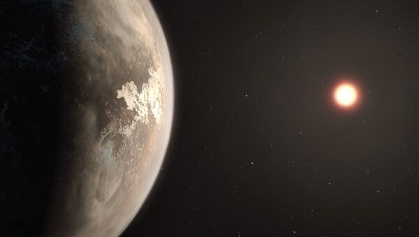 Planeta Ross 128 b (ilustración artística) - Sputnik Mundo