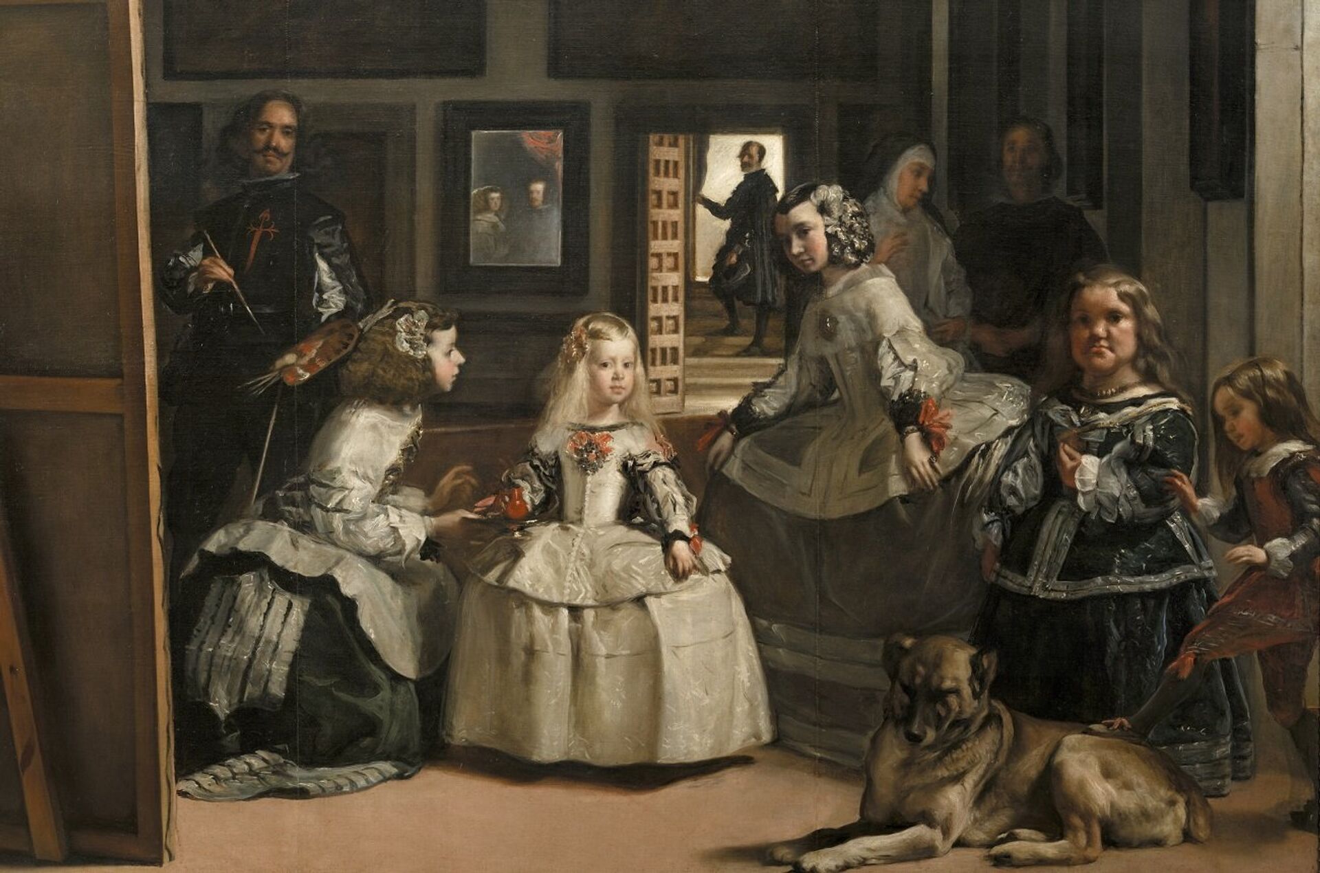 Las Meninas, la obra maestra del pintor del Siglo de Oro español Diego Velázquez Las Meninas, la obra maestra del pintor del Siglo de Oro español Diego Velázquez - Sputnik Mundo, 1920, 04.04.2021