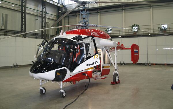 Helicóptero Ka-226T con un módulo médico - Sputnik Mundo