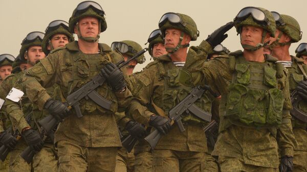 Soldados rusos, foto de archivo - Sputnik Mundo