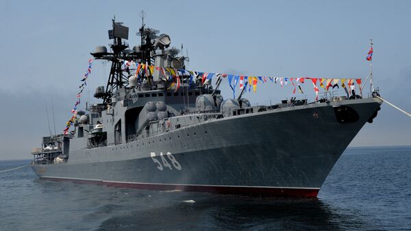 El destructor antisubmarino ruso Almirante Panteleyev - Sputnik Mundo
