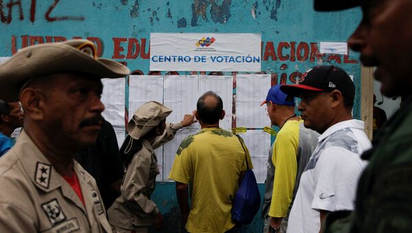 Votación en Venezuela - Sputnik Mundo