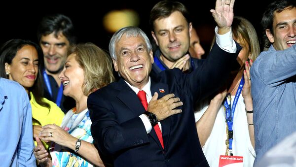 Sebastián Piñera, presidente electo de Chile - Sputnik Mundo