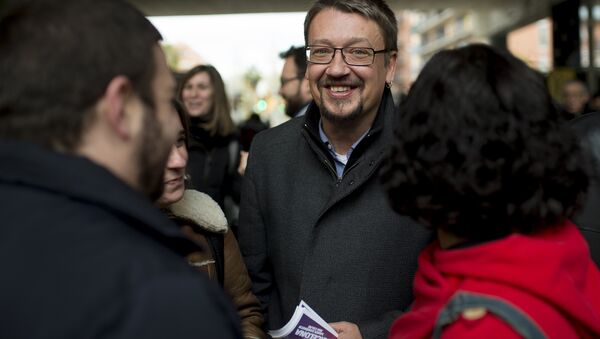 Xavier Domènech, líder de la Catalunya en Comú-Podem - Sputnik Mundo