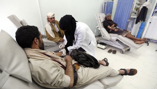 Un hospital en Yemen (imagen referencial) - Sputnik Mundo
