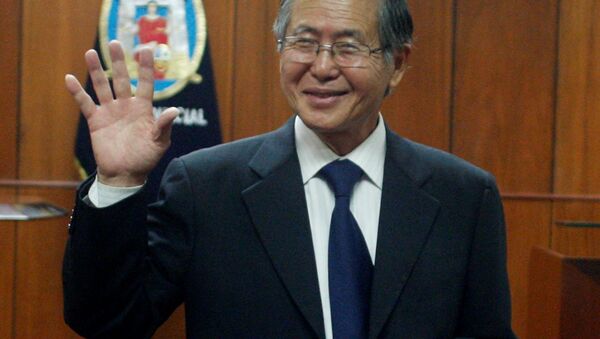 Alberto Fujimori, el expresidente peruano - Sputnik Mundo