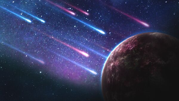 Asteroides, imagen referencial - Sputnik Mundo