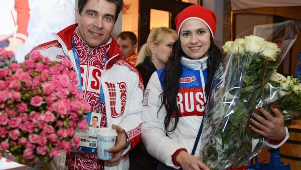 Albert Demchenko y Tatiana Ivanova, deportistas rusos - Sputnik Mundo