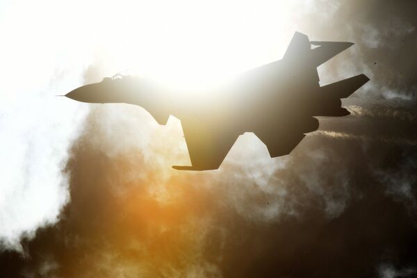 Un caza Su-30SM Un caza Su-30SM - Sputnik Mundo
