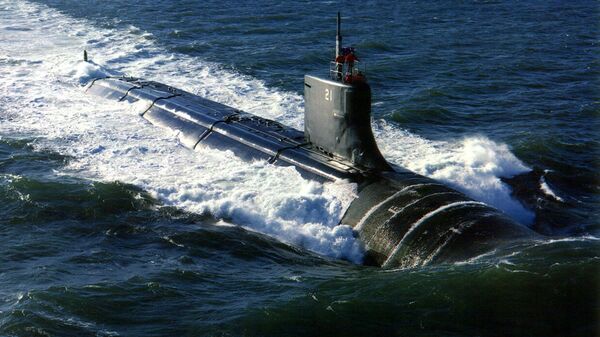 Submarino estadounidense USS Seawolf (archivo) - Sputnik Mundo