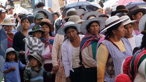 Trabajadoras bolivianas - Sputnik Mundo