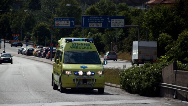 Ambulancia sueca (imagen referencial) - Sputnik Mundo