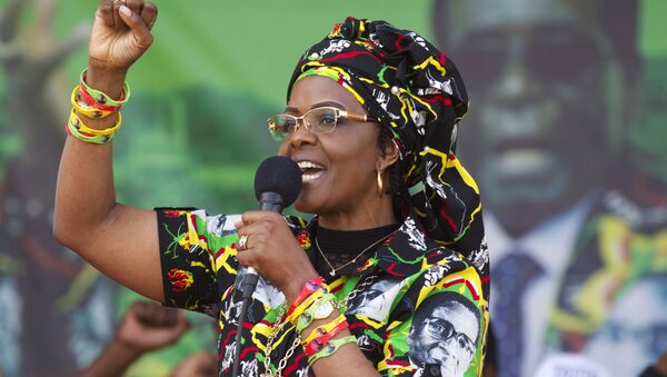 Grace Mugabe, la ex primera dama de Zimbabue - Sputnik Mundo