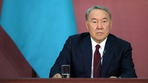 Nursultán Nazarbáev, presidente de Kazajistán (archivo) - Sputnik Mundo