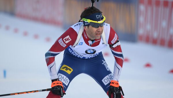 El biatleta noruego Ole Einar Bjorndalen - Sputnik Mundo