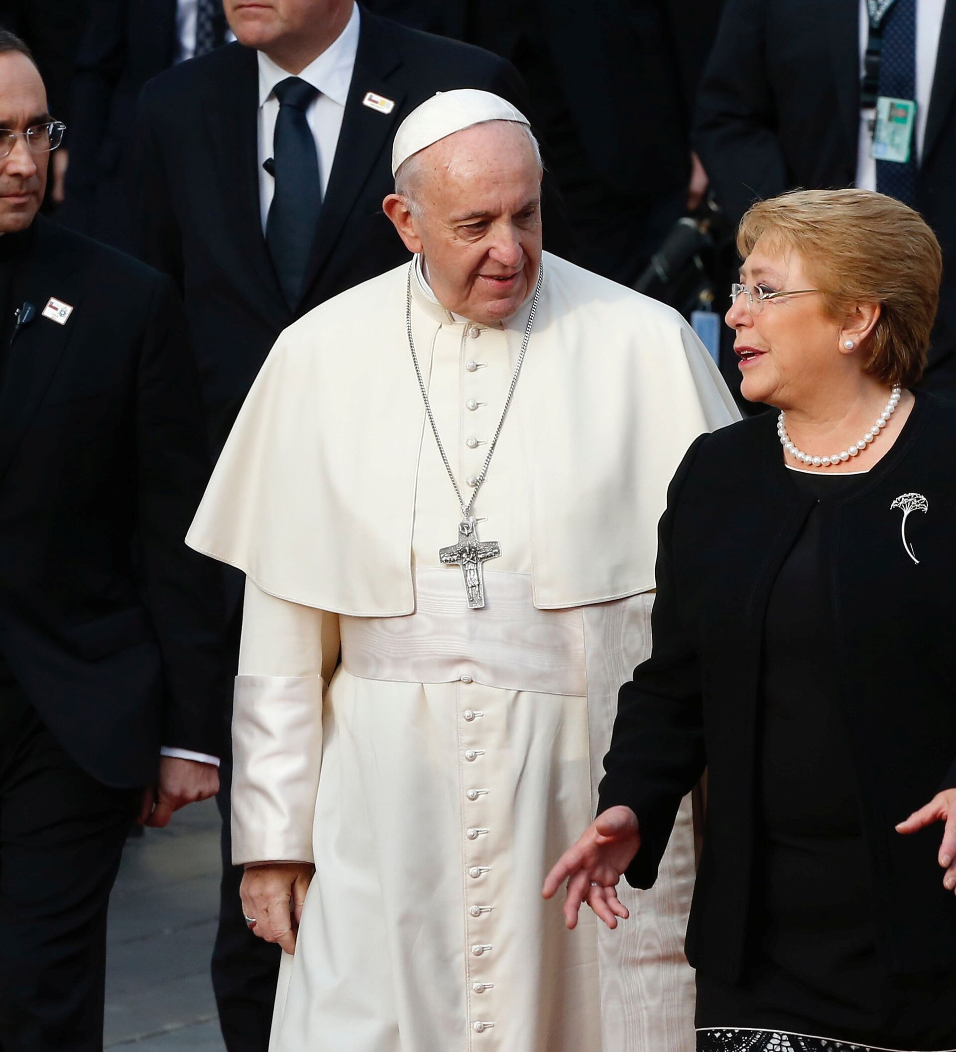 Presidenta de Chile: la visita del Papa 