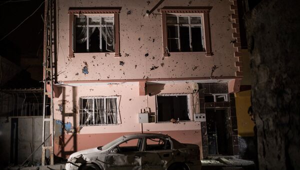 Consecuencias del ataque en Kilis, Turquía - Sputnik Mundo