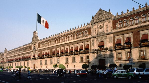 El Palacio Nacional de México, sede del Poder Ejecutivo Federal en Ciudad de México - Sputnik Mundo