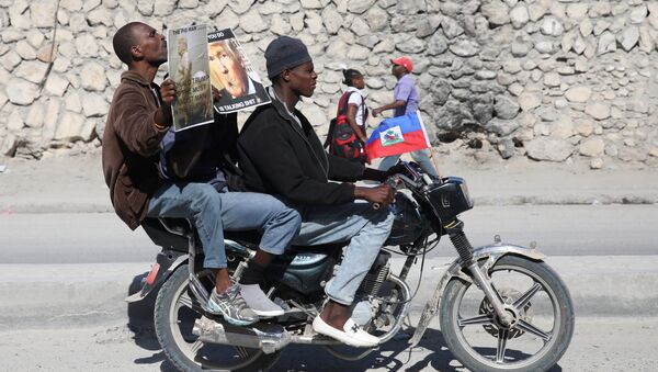 Las protestas en Haiti contra la declaración de Trump - Sputnik Mundo