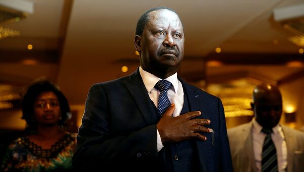 Raila Odinga, el líder opositor del partido NASA (National Super Alliance) - Sputnik Mundo