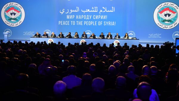 El Congreso del Diálogo Sirio en Sochi - Sputnik Mundo