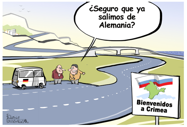 Los políticos alemanes llegan a Crimea y se quedan boquiabiertos Los políticos alemanes llegan a Crimea y se quedan boquiabiertos - Sputnik Mundo