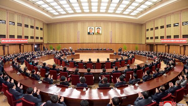 Conferencia del Gobierno de Corea del Norte, partidos políticos y organizaciones norcoreanos - Sputnik Mundo