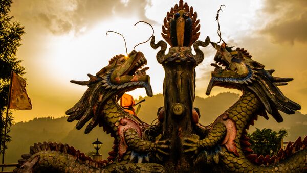 Dragones chinos, imagen referencial - Sputnik Mundo