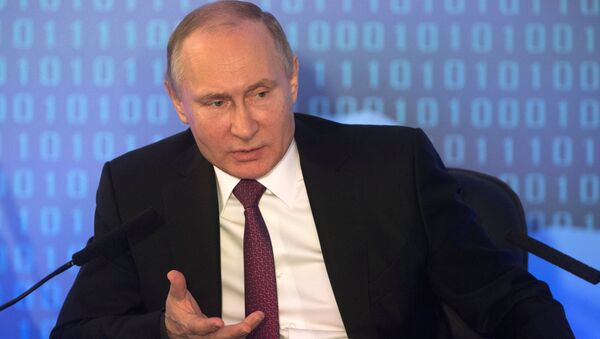 Vladímir Putin, el presidente ruso - Sputnik Mundo