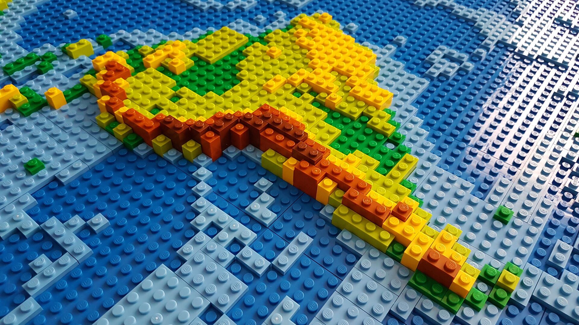Mapa de América Latina, hecho con Lego (imagen referencial) - Sputnik Mundo, 1920, 26.03.2021
