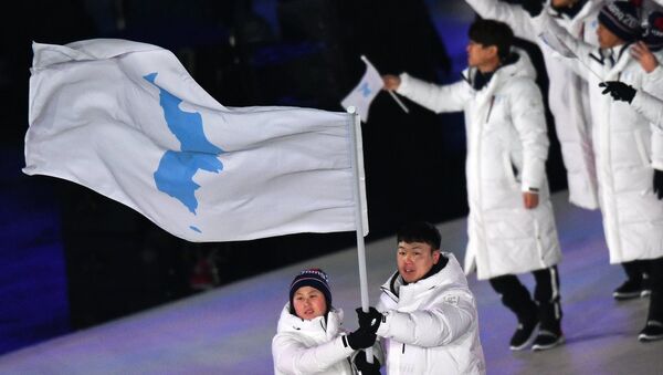 La selección unificada coreana (imagen referencial) - Sputnik Mundo
