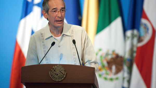 Álvaro Colom, expresidente de Guatemala (archivo) - Sputnik Mundo