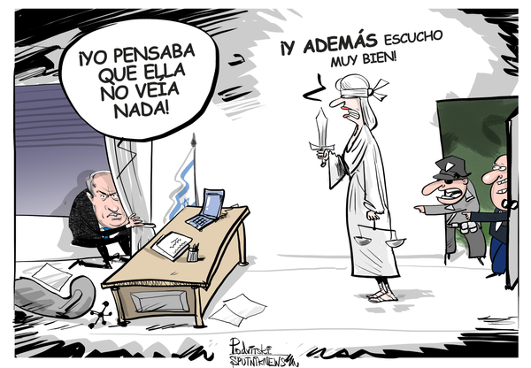 Netanyahu, ¡puedes correr, pero no esconderte! Netanyahu, ¡puedes correr, pero no esconderte! - Sputnik Mundo