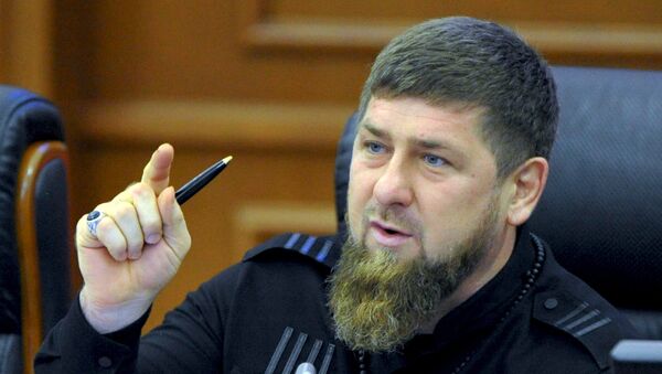 Ramzán Kadírov, líder de la república rusa de Chechenia - Sputnik Mundo